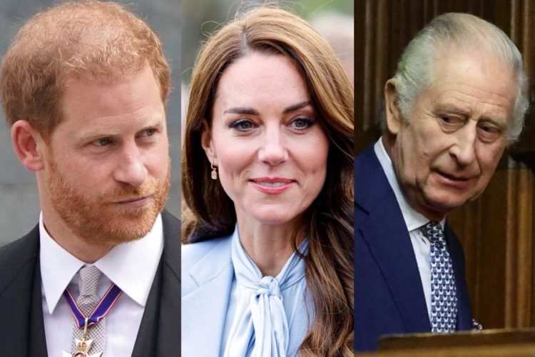 El príncipe Harry estaría supremamente angustiado por la salud de Kate Middleton y el rey Carlos III