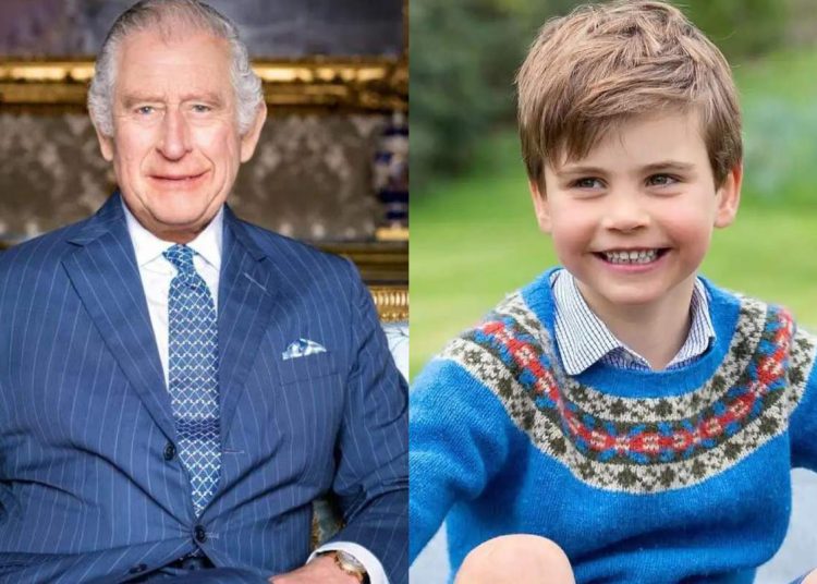 El rey Carlos demuestra de la forma más tierna que el príncipe Louis es su nieto favorito