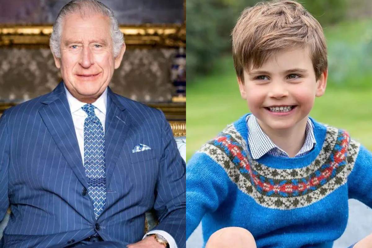 El rey Carlos demuestra de la forma más tierna que el príncipe Louis es su nieto favorito