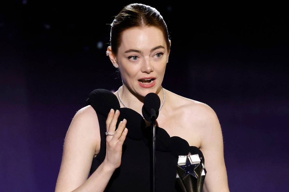 El motivador discurso de Emma Stone en los Critics Choice Awards 2024