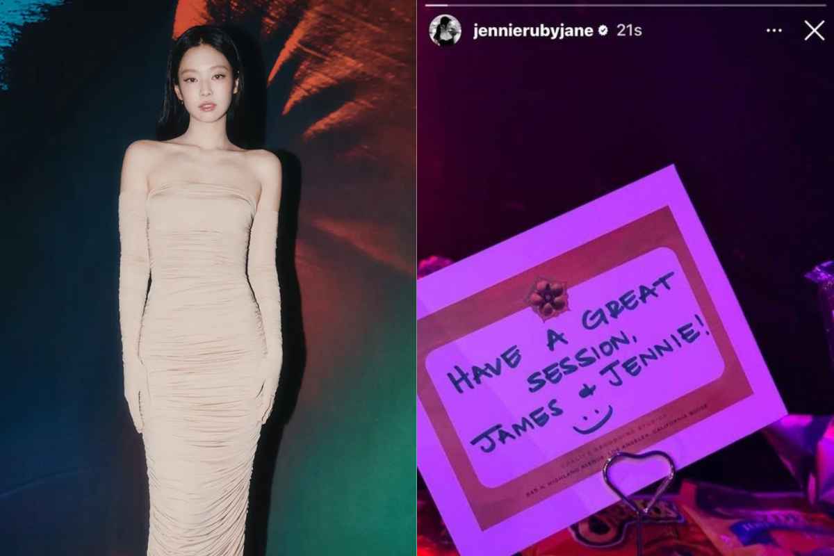 Jennie de BLACKPINK hace un pequeño spoiler en Instagram antes de eliminarlo