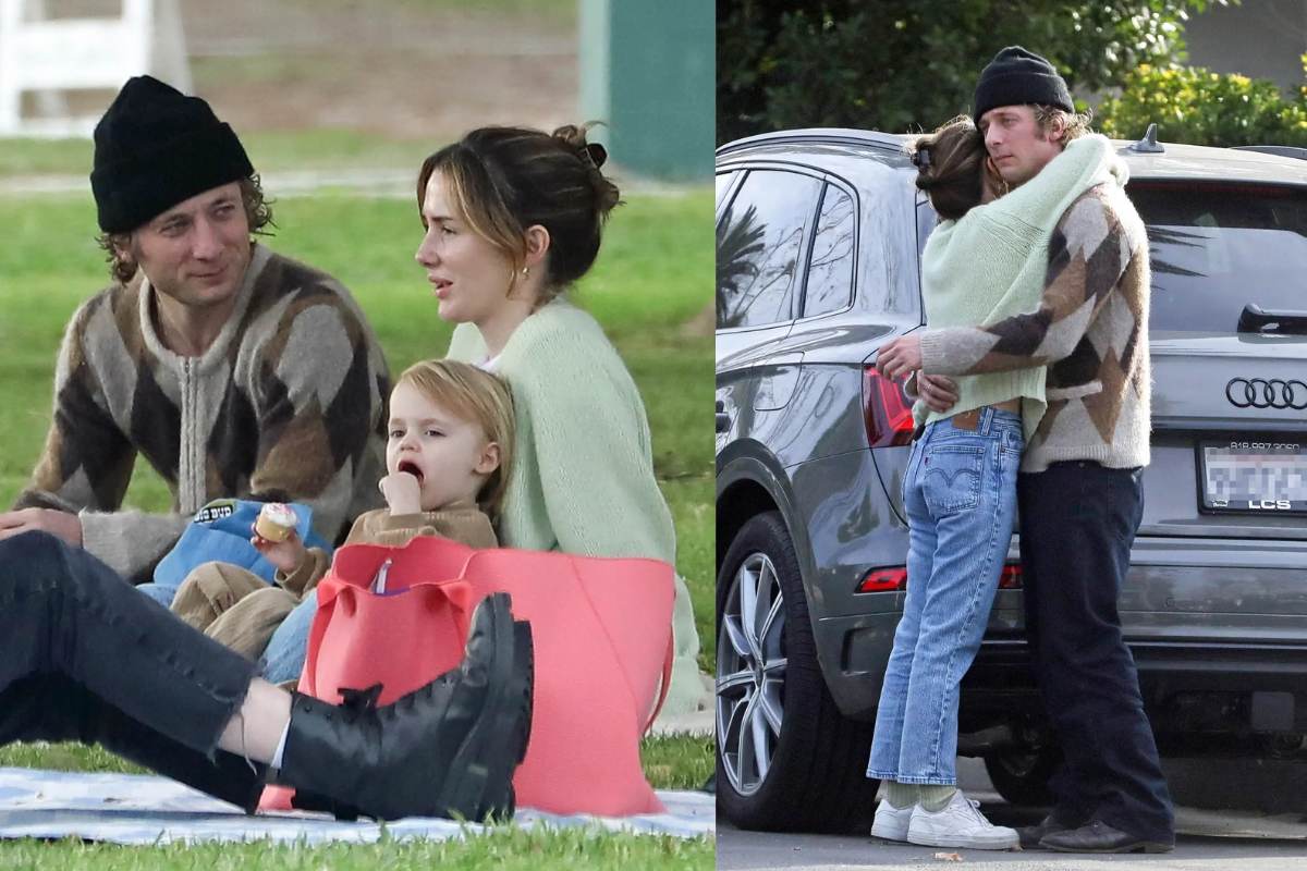 Jeremy Allen White, novio de La Rosalía, es captado en una cercanía inusual con su exesposa Addison Timlin