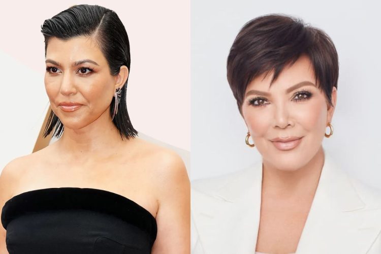 Kourtney Kardashian estrena nuevo look y alegan que se ve más vieja que su madre Kris Jenner