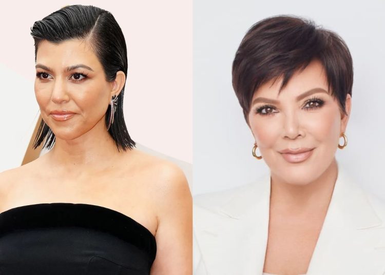 Kourtney Kardashian estrena nuevo look y alegan que se ve más vieja que su madre Kris Jenner