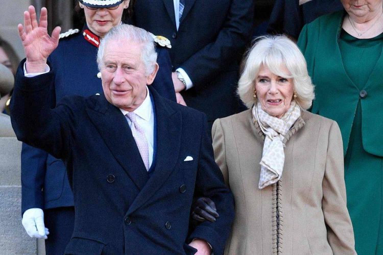 La última foto del rey Carlos junto a la reina Camilla Parker antes de entrar al hospital para su cirugia de prostata