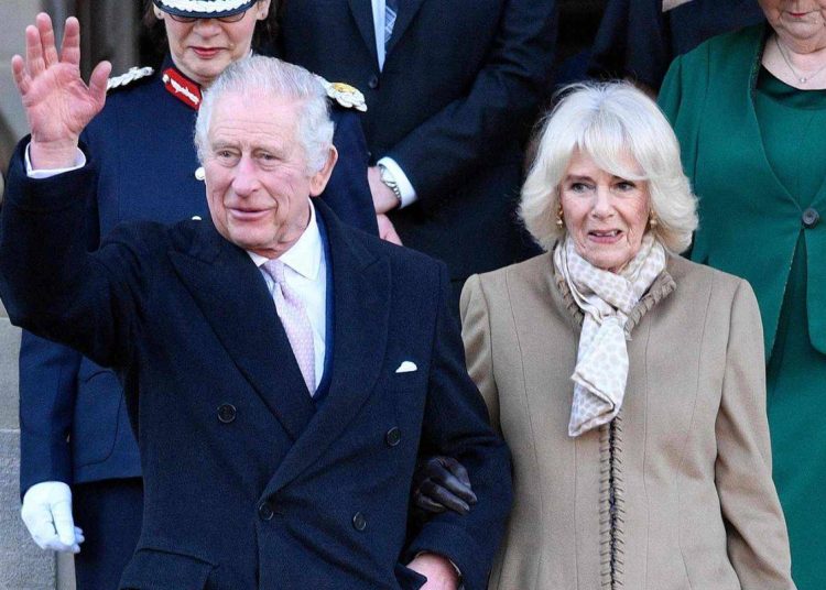 La última foto del rey Carlos junto a la reina Camilla Parker antes de entrar al hospital para su cirugia de prostata