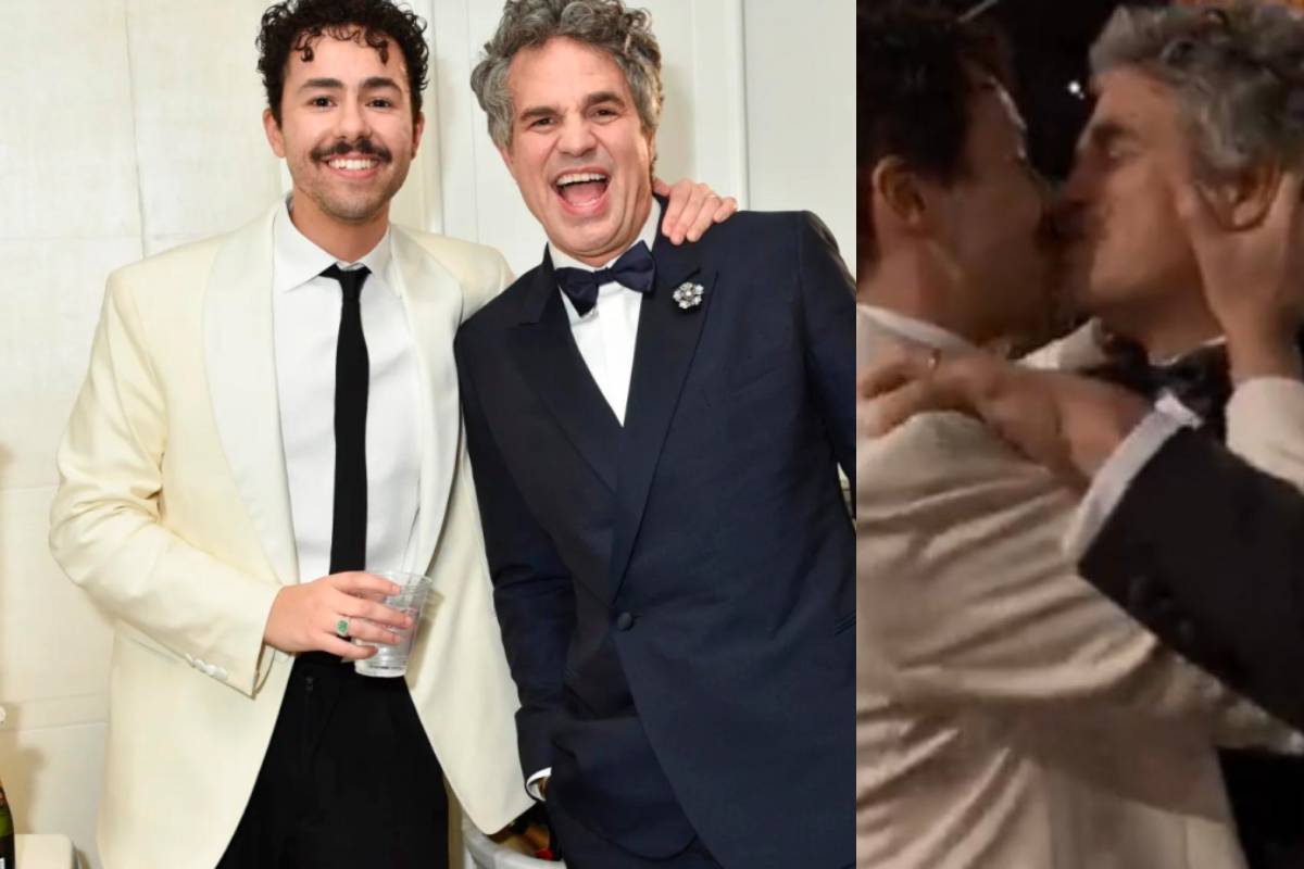 Mark Ruffalo habla sobre su apasionado beso con Ramy Youssef en los Golden Globes 2024