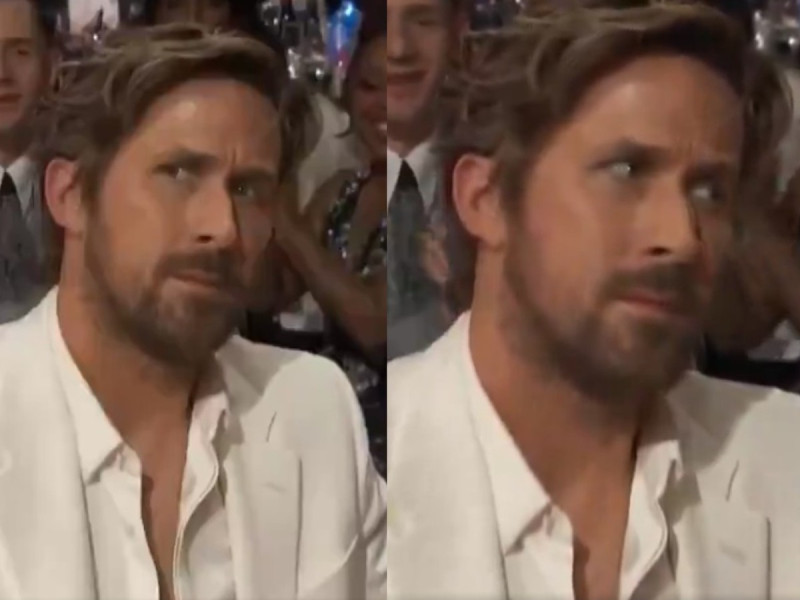 La extraña reacción de Ryan Gosling tras la victoria de 'I'm Just Ken' en los Critics Choice Awards 2024