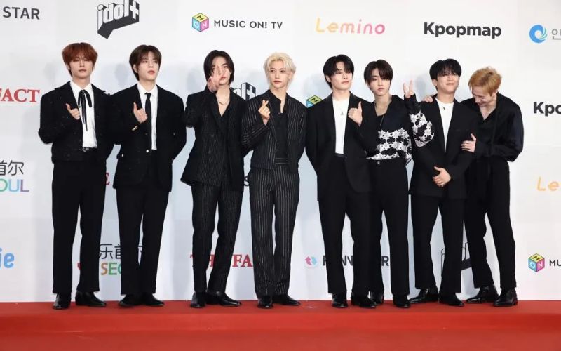 Stray Kids fue el grupo de JYP mas popular en Estados Unidos durante el 2023