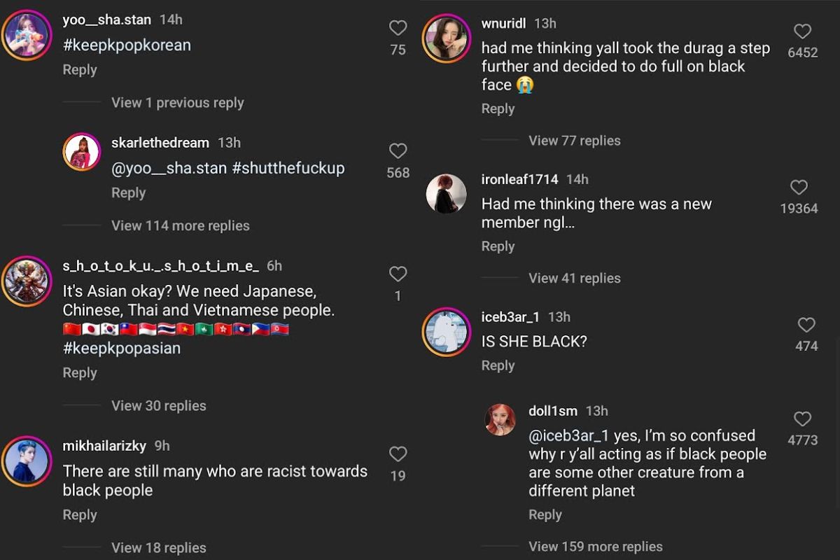 El Instagram de LE SSERAFIM se inunda de comentarios racistas