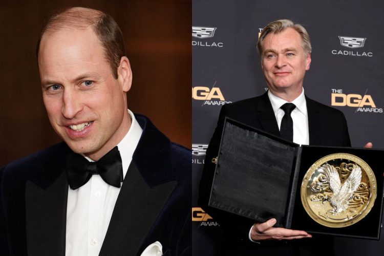 El principe William reveló que es gran fanatico del famoso director Christopher Nolan