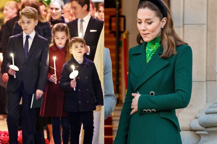 El tierno detalle de los príncipes George, Louis y la princesa Charlotte hacía Kate Middleton