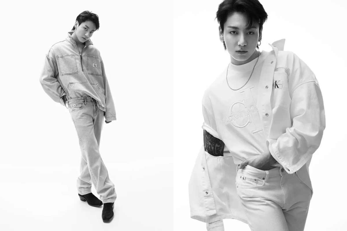 Calvin Klein compartió las nuevas imágenes promocionales de Jungkook de BTS