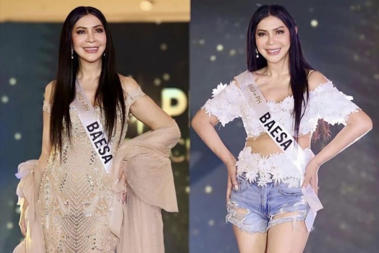 La aspirante a Miss Universo de 69 años Jocelyn Cubales arrasó en el concurso de 'Miss Universo Filipinas'