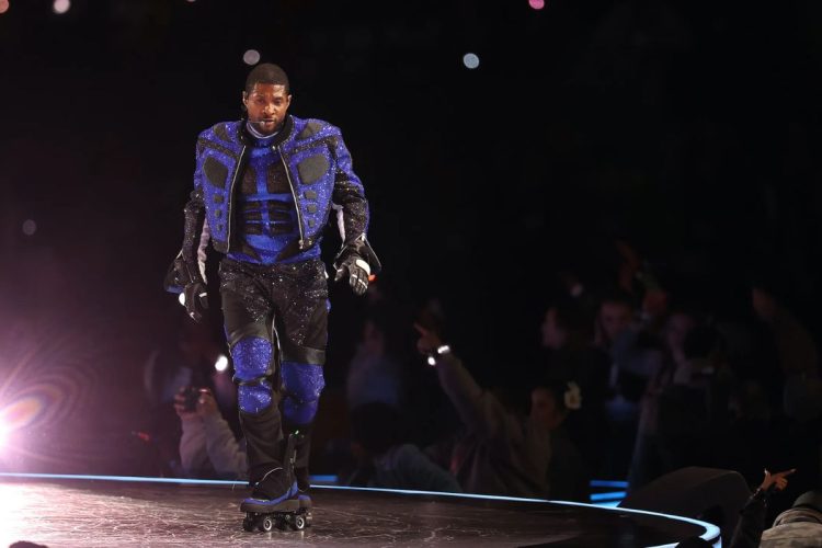 La increible cifra que cobró Usher para su espectáculo en el Super Bowl