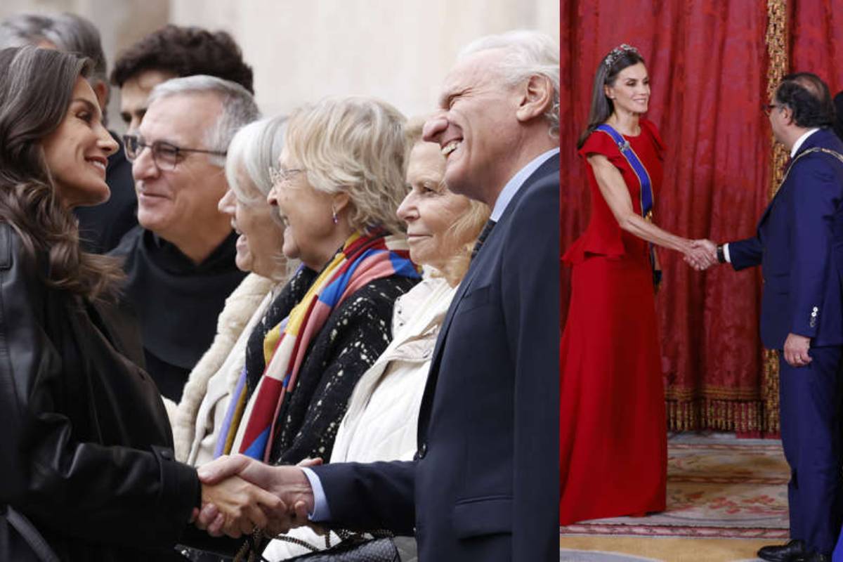 Esto es lo que refleja el saludo de la reina Letizia según una experta en lenguaje corporal
