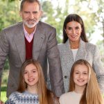 La reina Letizia, el rey Felipe VI, la infanta Sofia y la princesa Leonor se reunen para Semana Santa