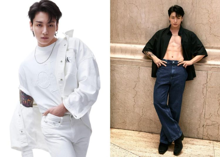 Los internautas se divierten haciendo memes con las nuevas imágenes de Jungkook de BTS con Calvin Klein