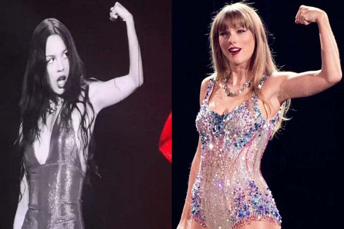 Acusan a Olivia Rodrigo de copiar 'The Eras Tour' de Taylor Swift en el 'GUTS world tour'