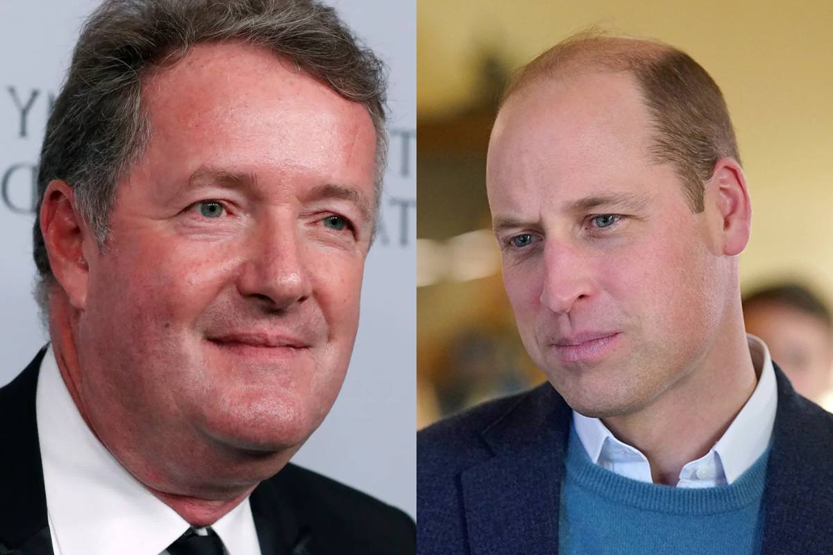 Piers Morgan hace impactante confesión sobre la adolescencia del príncipe William