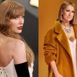 Premios Grammy 2024 acusan a Taylor Swift de ignorar a la cantante Celine Dion, quien le entregó un premio