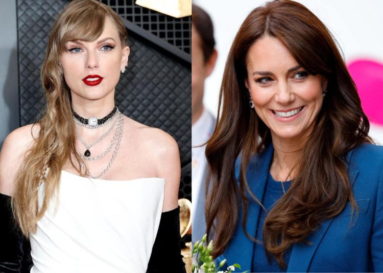 Taylor Swift habría rendido un homenaje a la princesa Kate Middleton en los premios Grammy 2024
