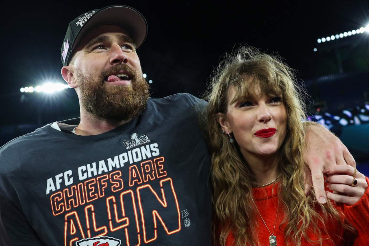 Travis Kelce evita admitir que está enamorado de Taylor Swift en una entrevista