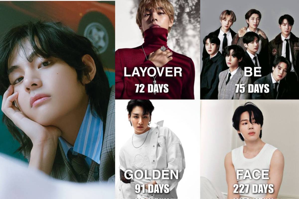 El increíble récord que ha roto V con 'Layover' superando a los demás miembros de BTS