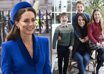 Afirman que la nueva foto de Kate Middleton junto a sus hijos es falsa y hecha con Inteligencia Artificial