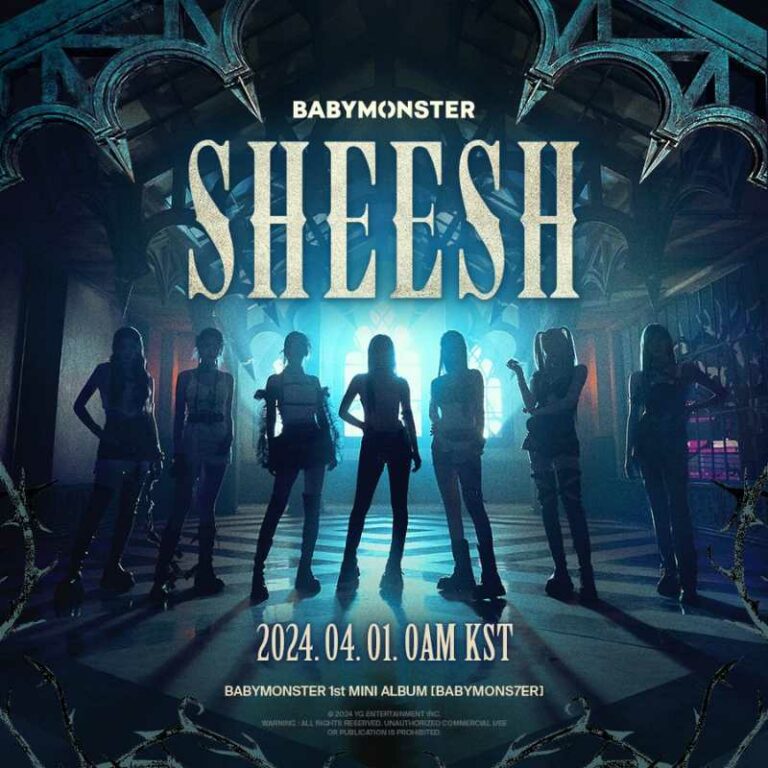 BABYMONSTER presenta el poster de su nuevo lanzamiento 'SHEESH' — Music Mundial Noticias de