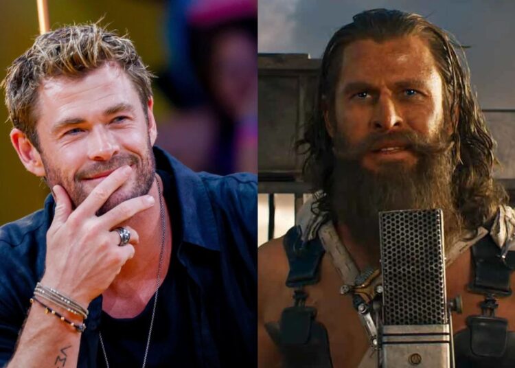 Chris Hemsworth comparte una nueva imagen suya como villano en la precuela de 'Mad Max Fury Road'