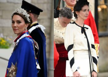 Cuando Rose Hanbury apareció en la coronación del rey Carlos III copiando el estilo de Kate Middleton