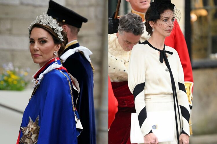 Cuando Rose Hanbury apareció en la coronación del rey Carlos III copiando el estilo de Kate Middleton