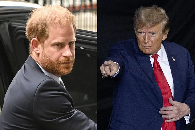 Donald Trump amenazó con deportar al príncipe Harry si llega a ganar las elecciones en Estados Unidos