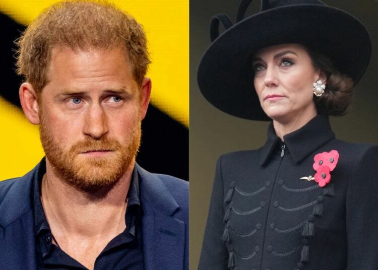 El Príncipe Harry se enteró del diagnóstico de cáncer de Kate Middleton por televisión