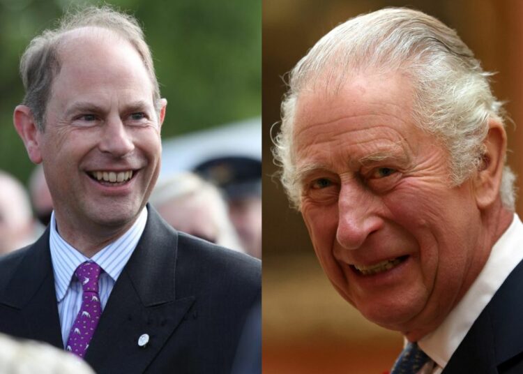 El Rey Carlos III le concede la Orden del Cardo al príncipe Eduardo por su cumpleaños