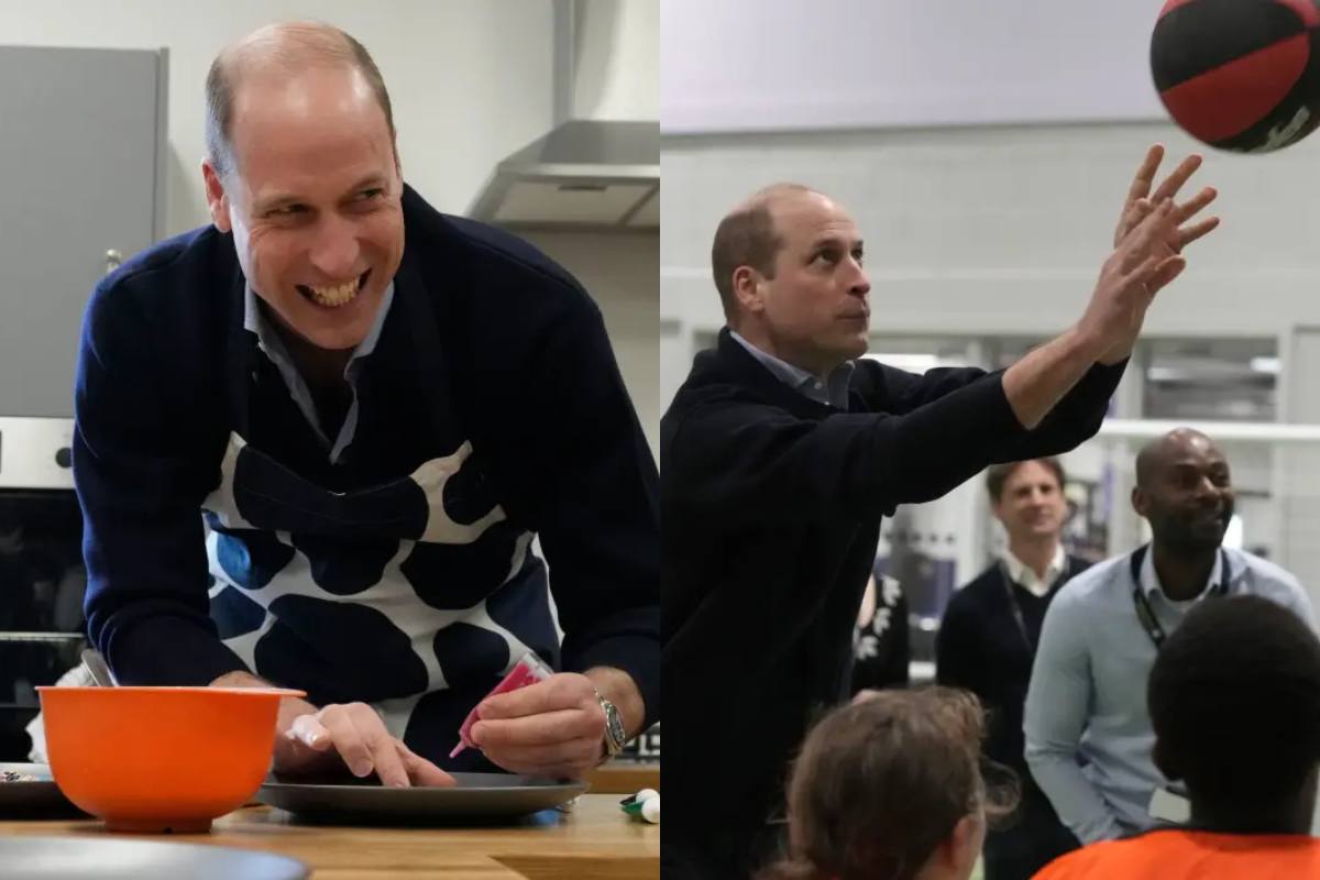 El príncipe William sonríe en un evento mientras siguen los rumores de Kate Middleton por su ausencia