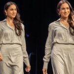 El look serio de Meghan Markle con el que apareció para celebrar el Día Internacional de la Mujer en Estados Unidos