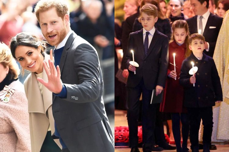 El príncipe Archie y la princesa Lilibeth habrian sido vetados de conocer a los príncipes George, Louis y la princesa Charlotte