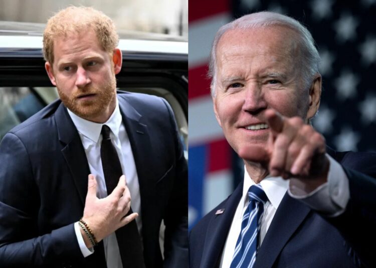 El príncipe Harry podría seguir en los Estados Unidos "siempre y cuando Joe Biden siga siendo presidente"