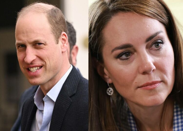 El príncipe William no apareció junto a Kate Middleton al anunciar que tiene cáncer y es criticado por eso