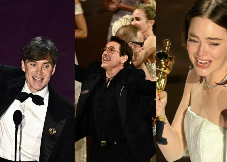 Estos son todos los ganadores de los Premios Oscar 2024