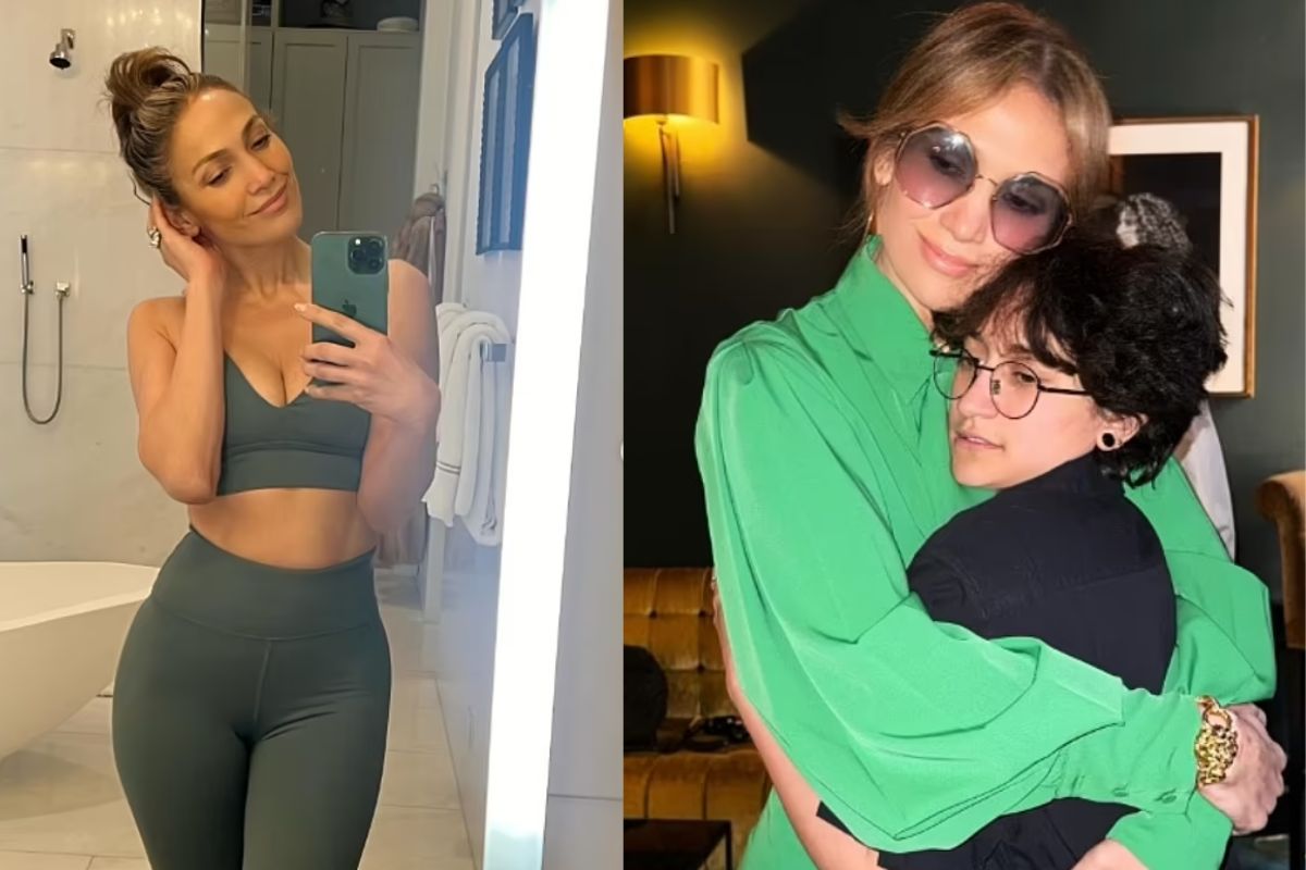 Jennifer Lopez muestra su increíble físico con un sensacional conjunto deportivo