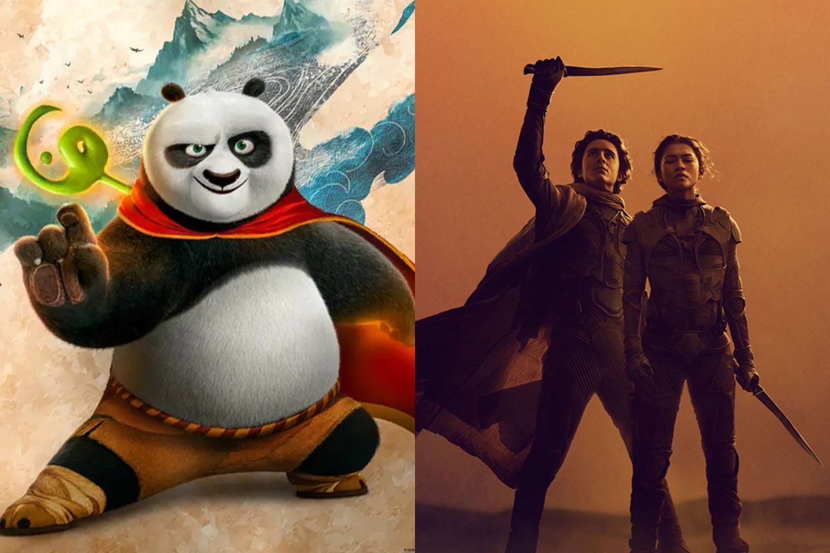 'Kung Fu Panda 4' podría superar a 'Dune Parte 2' en su segundo fin de semana en los Estados Unidos