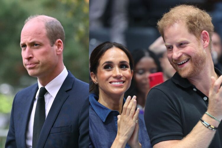 La respuesta del príncipe William al mensaje de apoyo del príncipe Harry y Meghan Markle para Kate Middleton no fue "cálida", afirma experto real