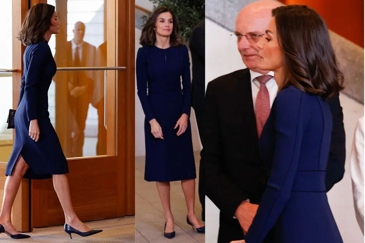 El elegante look de la reina Letizia en el Día Europeo en recuerdo a las Víctimas del Terrorismo