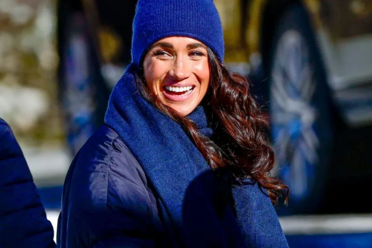 MEGHAN Markle is happy to have a perfect trip as her husband loses police protection in the UK