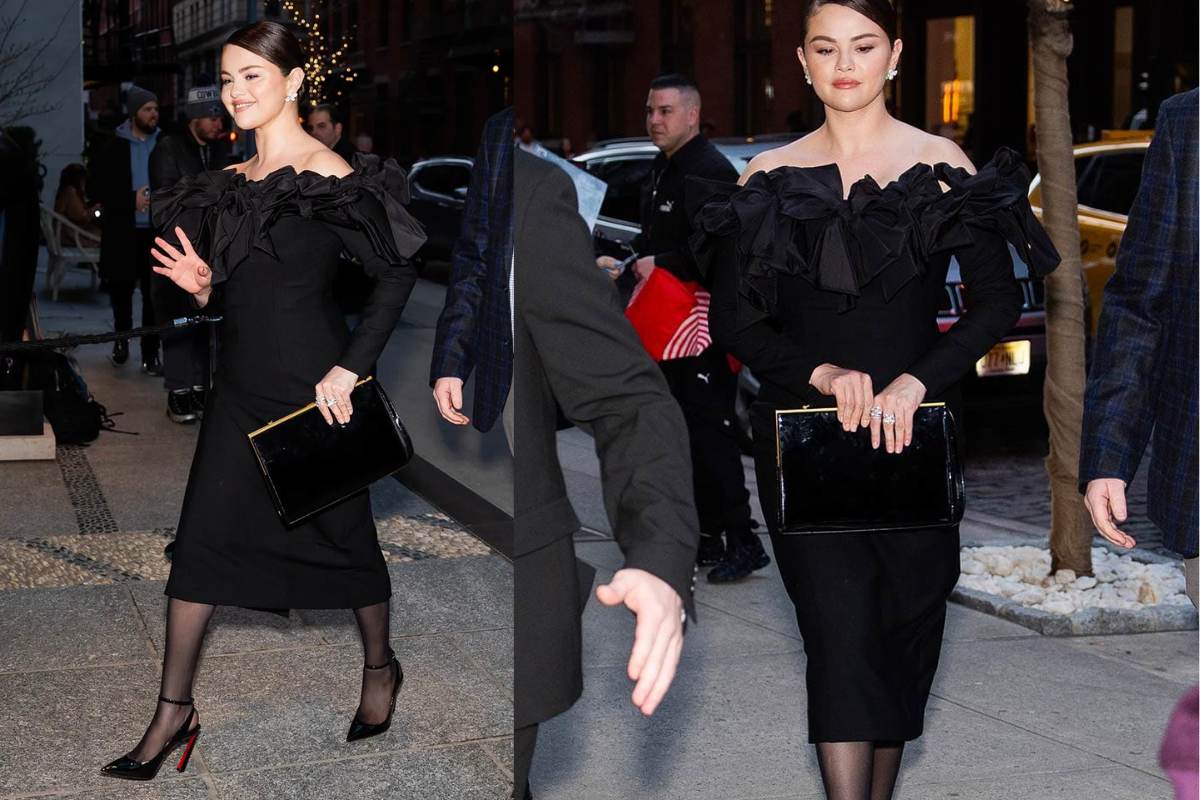 Selena Gomez llama la atención en Estados Unidos con su elegante outfit