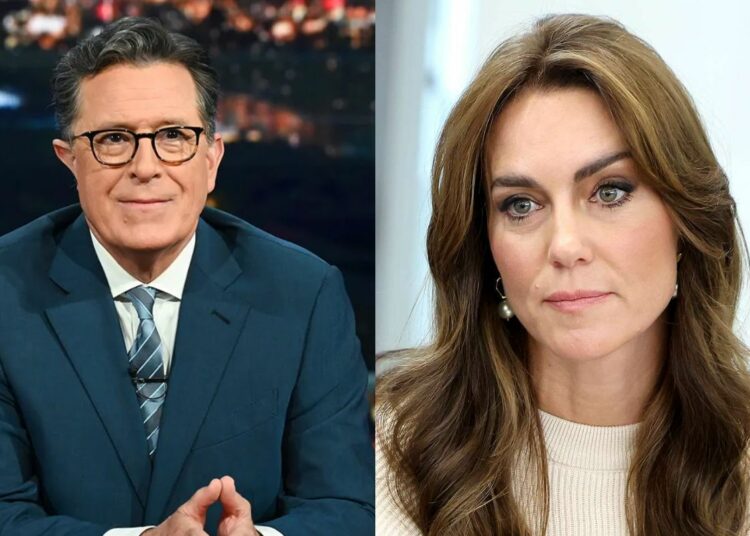 Stephen Colbert no se arrepiente por burlarse de Kate Middleton antes de su diagnóstico de cáncer