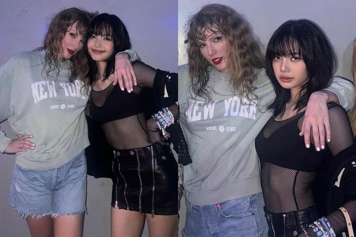 Lisa de BLACKPINK aparece junto a Taylor Swift en el 'The Eras Time' de Singapur